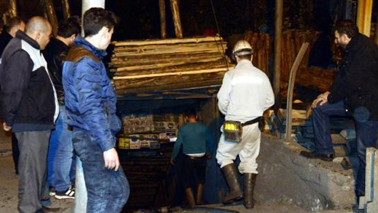 Madende göçük: 1 işçi mahsur kaldı