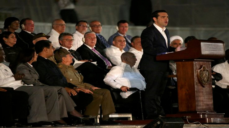 Çipras Havana'da: 'Fidel yolu gösterdi'