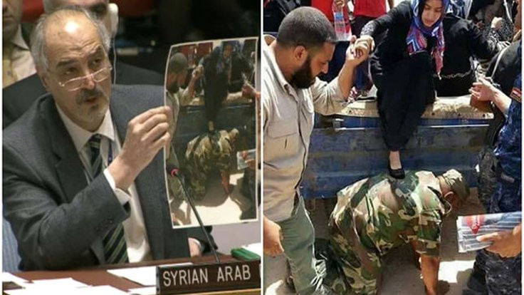 Suriye'den yanlış fotoğrafla savunma!