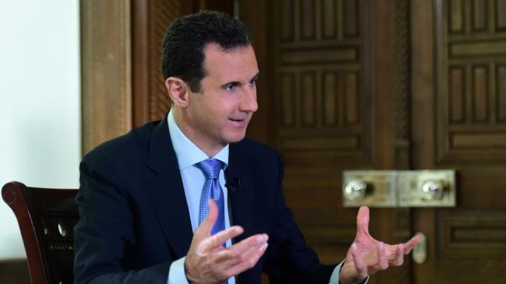 Esad'dan Macron'a cevap: Terörü destekleyen barış hakkında konuşmasın