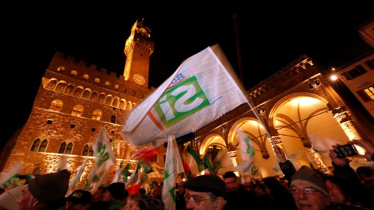 İtalya'da 'tek adam' referandumu