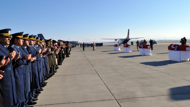 Kayseri'de askerler için tören