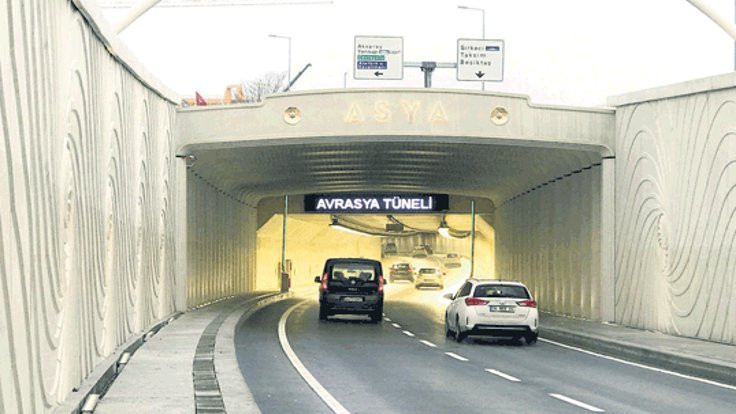 Avrasya Tüneli'nden şimdiye kadar 6 kişi geçemedi