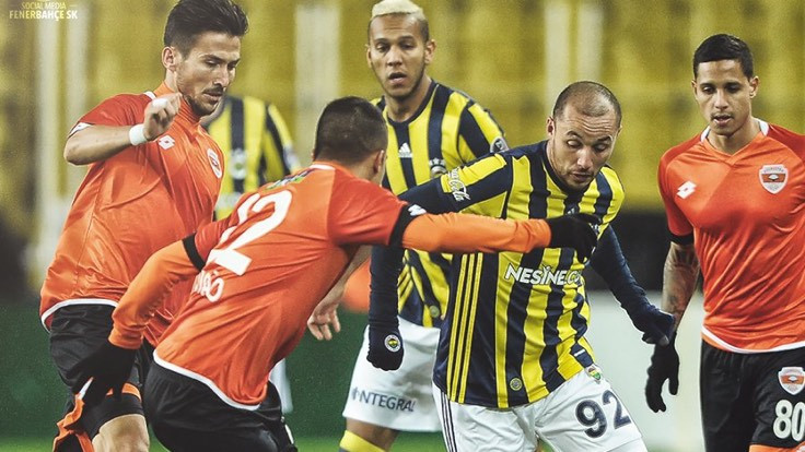 Fenerbahçe’ye Adana darbesi: 2-2