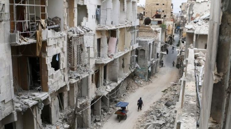 Halep sokakları 360 dereceli kamera ile görüntülendi