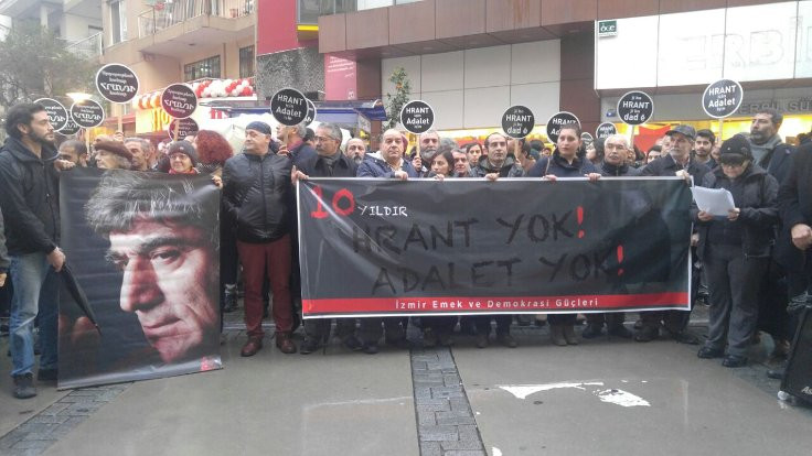 Hrant Dink, İzmir'de anıldı