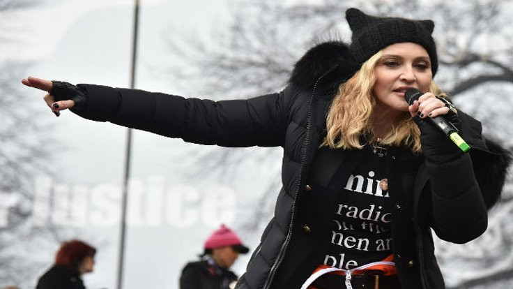 Madonna'ya 'Trump' soruşturması