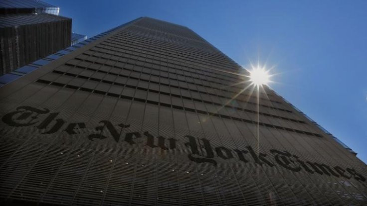 New York Times muhabirine yasak