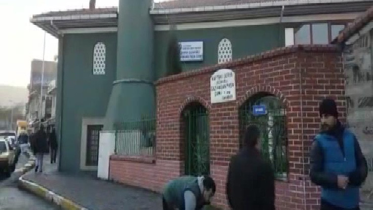 Sarıyer'deki camide pompalı tüfekli saldırı