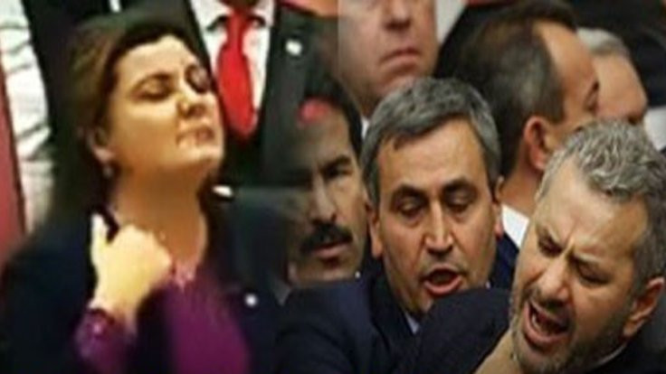 CHP'li kadın vekile Meclis'te darp