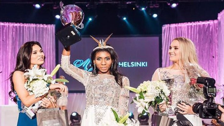 Finlandiya güzeline ırkçı tepki