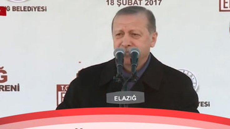 Erdoğan: Bir insanın karakterinde tarafsızlık olur mu?