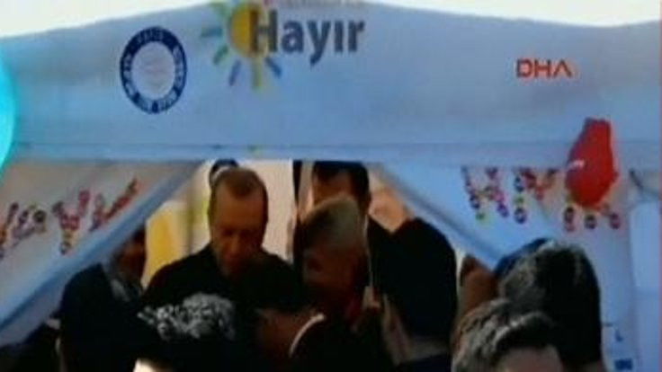 Erdoğan CHP'nin çadırında Kılıçdaroğlu'na 'yalancı' dedi