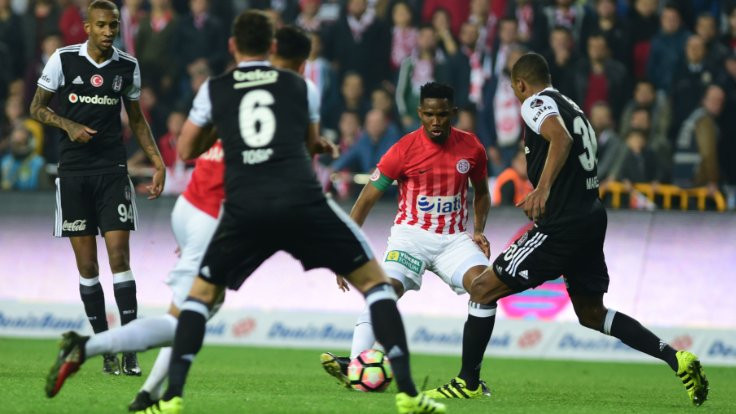 Antalyaspor- Beşiktaş maçı golsüz bitti
