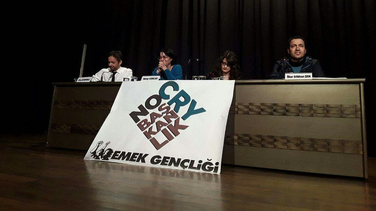Eskişehir'de 'No Başkanlık No Cry' söyleşisi düzenlendi