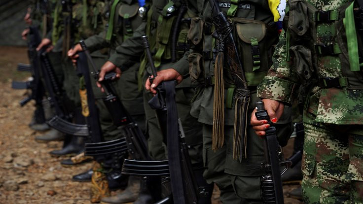 FARC'ın silahsızlanma kampı görüntülendi