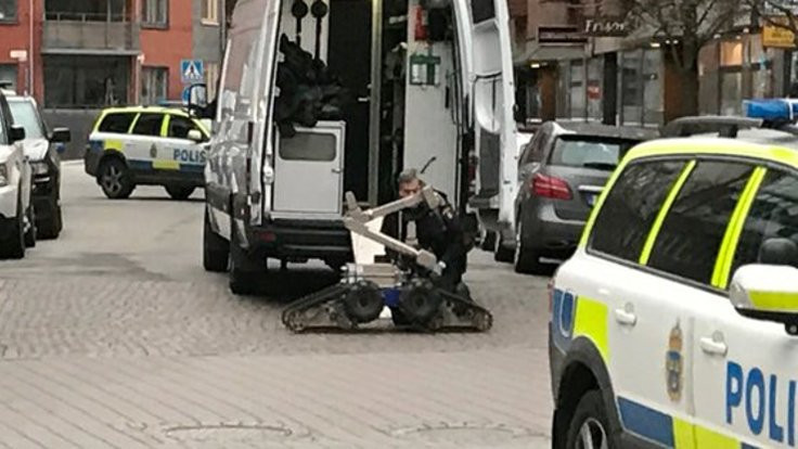 İsveç Malmö'de şüpheli paket paniği