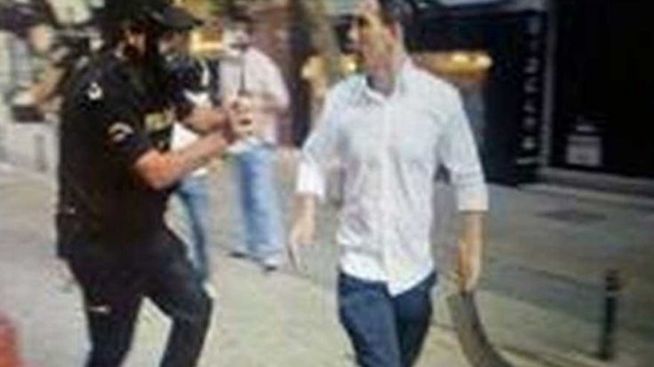 Gezi'nin palalısı tutuklandı