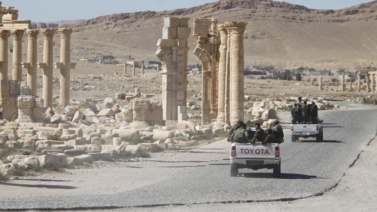 Suriye ordusu Palmira'yı geri aldı