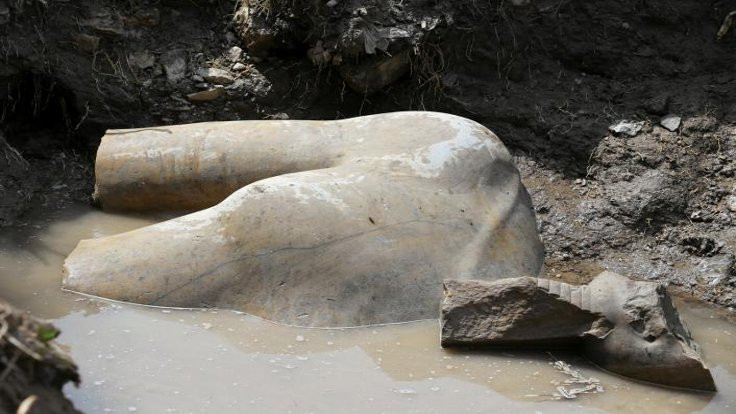 'Büyük Ramses' heykeli bulundu