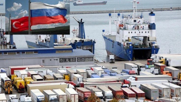 Rusya'yla ticaret yüzde 32 azaldı