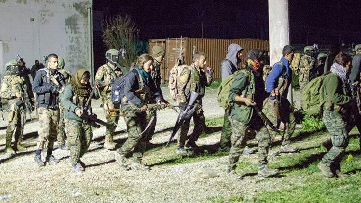 Tabka'ya indirilen YPG'liler görüntülendi