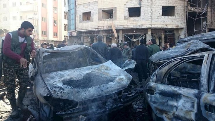 Şam'da intihar saldırısı