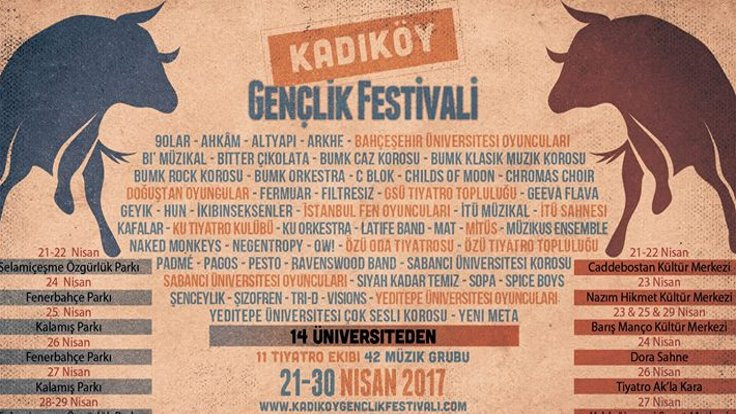 Kadıköy festivaline iptal!