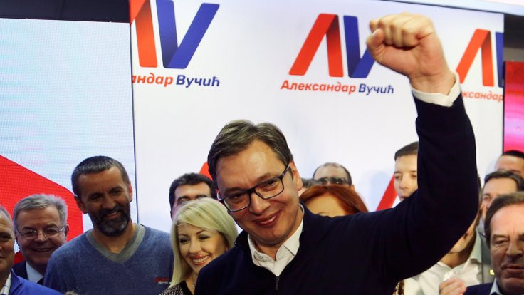 Sırbistan'da seçim zaferi Vucic'in