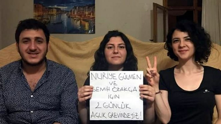3 öğrenci, Gülmen ve Özakça'ya destek için açlık grevine başladı