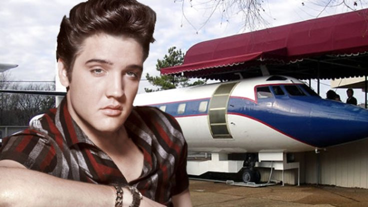Elvis'in uçağı açık artırmada!