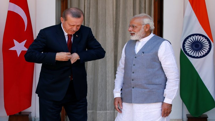 Hindistan'dan Erdoğan'a ret