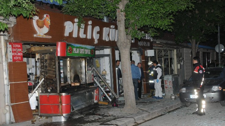 Eskişehir'de tavukçu dükkanında patlama