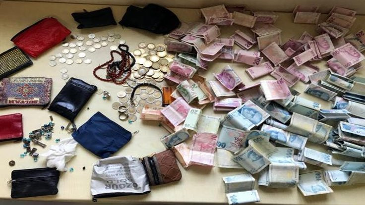 Diyarbakır'da bir dilencinin üzerinden 14 bin lira çıktı