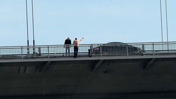 Köprüde intihara teşvik davası: O küfretti, ben mırıldandım