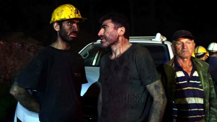 Antalya'da maden ocağında göçük