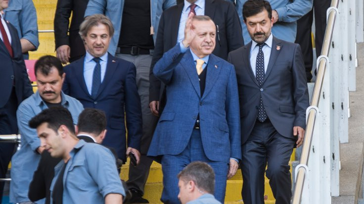 Cumhurbaşkanı Erdoğan: Talimat verdim, arena isimleri kaldırılacak
