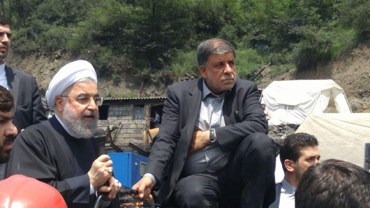 Madenciler Ruhani'yi kovdu