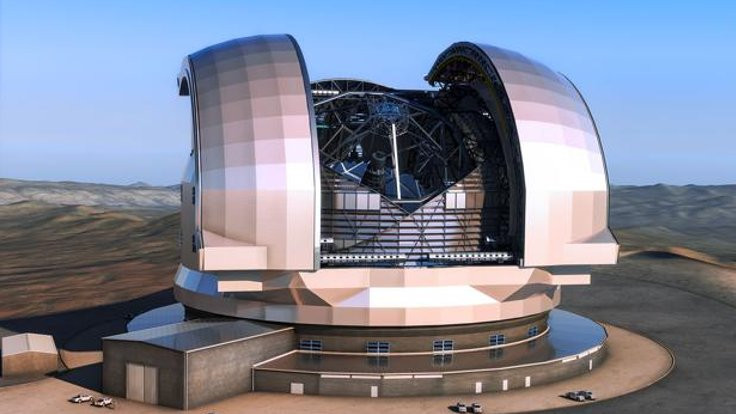 Dünyanın en büyük teleskobunun üstyapı inşaatı başladı
