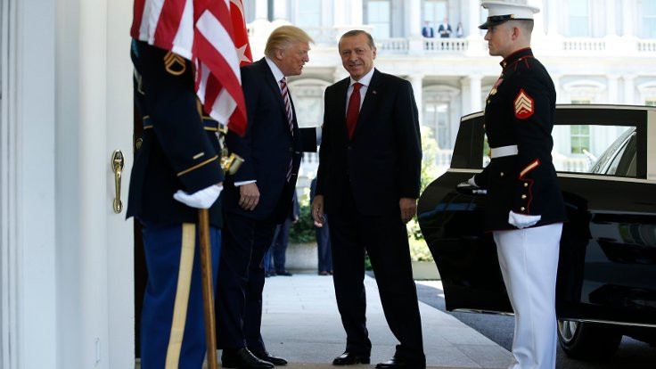 Donald Trump, Recep Tayyip Erdoğan görüşmesinden kareler - Sayfa 1