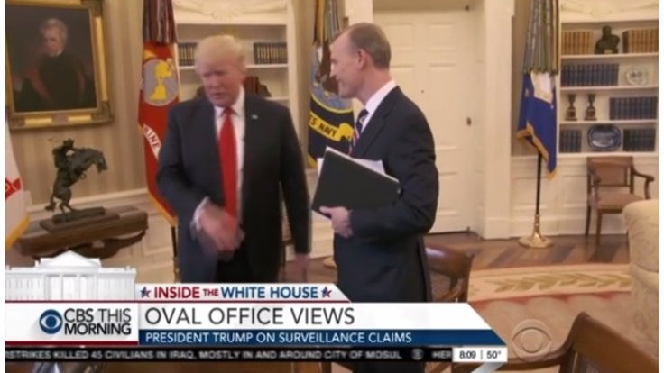 Trump kızdı, röportajı yarım bıraktı
