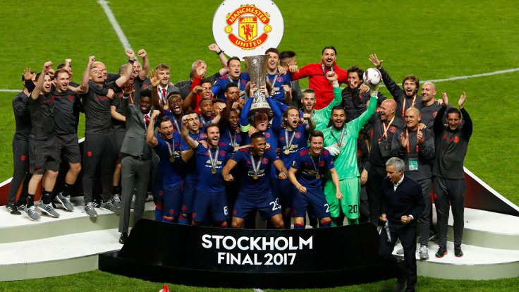 UEFA Avrupa Ligi'nde şampiyon Manchester United
