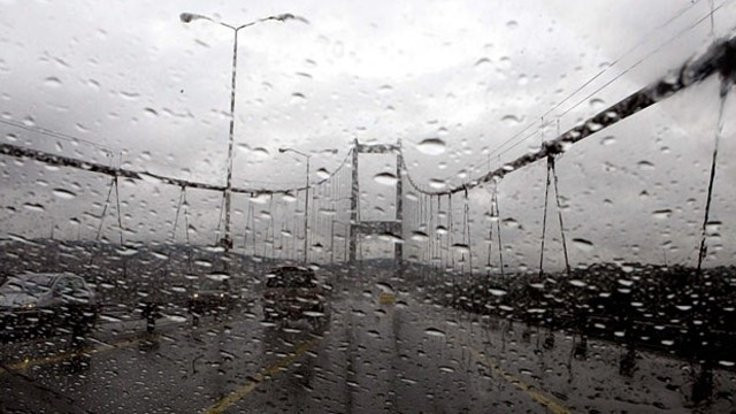 İstanbul'a yağmur geliyor