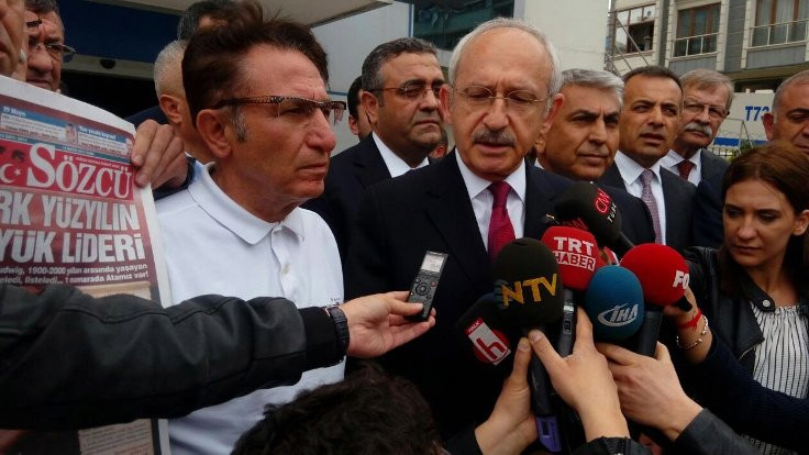 Kılıçdaroğlu: Sözcü baskılara boyun eğmeyen bir gazete
