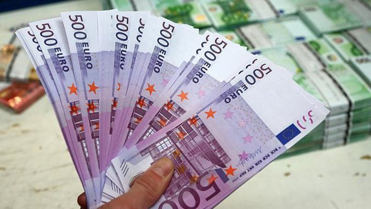 500 Euro'luk banknotlar elde kaldı