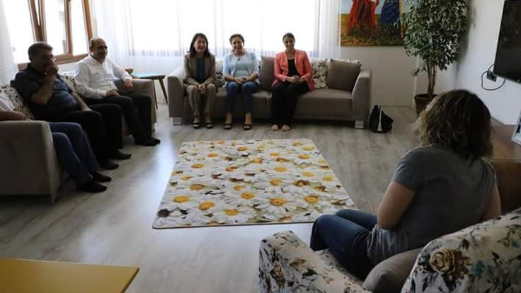 Kemalbay Demirtaş'ın ailesini ziyaret etti