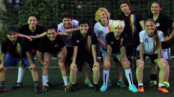 LGBTİ futbol turnuvası düzenlendi