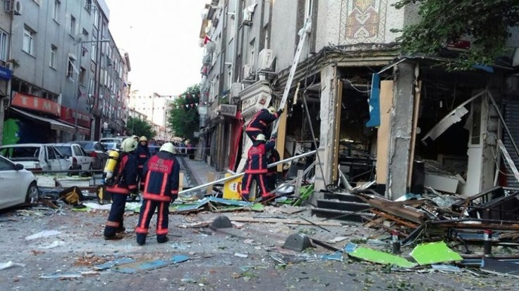 Bakırköy'de patlama: 1 yaralı