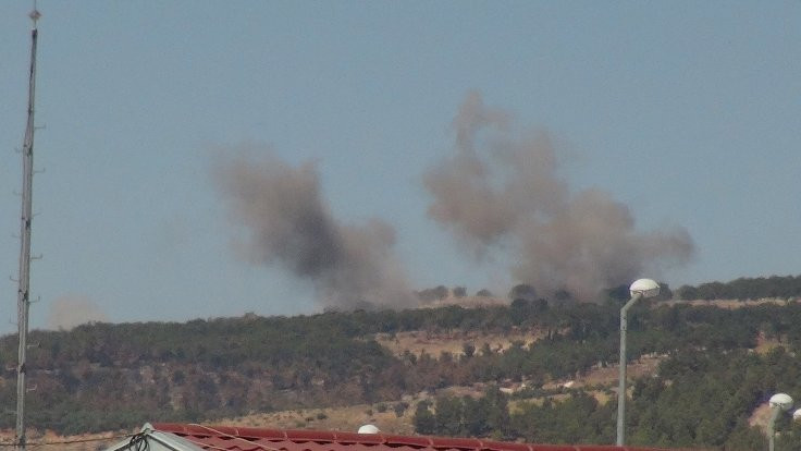 Türkiye'den PYD bölgesine topçu ateşi