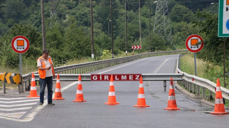 Bolu Tüneli'nin Ankara yönü kapatıldı